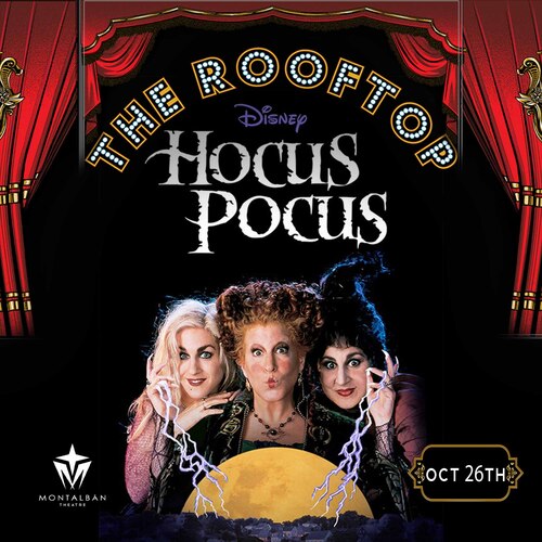 Hocus Pocus : Hollywood Glam! Rooftop Cult Classic Screening poster
