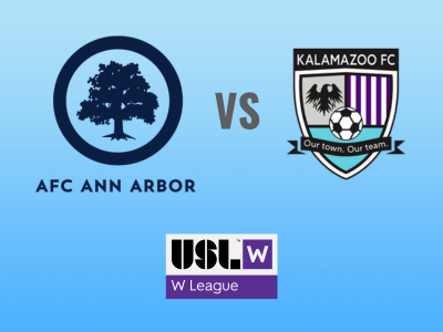 AFC Ann Arbor Women vs Kalamazoo poster