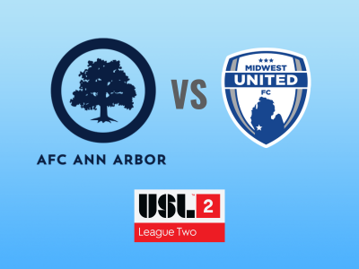 AFC Ann Arbor Men vs Midwest United poster