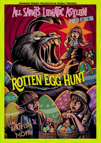 Easter"Rotten Egg Hunt" 2025 poster