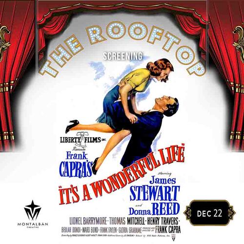 It's a Wonderful life Rooftop Screening and Holiday Hideout! Get into the holiday spirit with us! poster