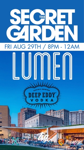 The Secret Garden at Lumen  poster