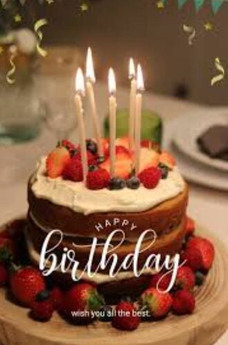 Birthday party poster