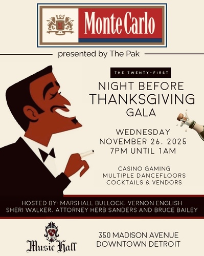 THE PAK & FRIENDS present: The 21st ANNUAL NITE B4 THANKSGIVING GALA poster