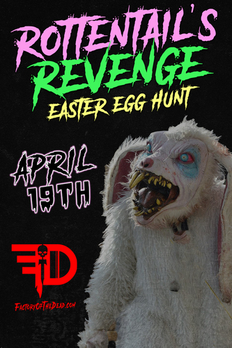 Rottentail's Revenge Easter Egg Hunt poster