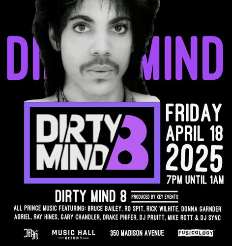 DIRTY MIND 8 - A PRINCE TRIBUTE poster