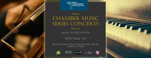 Chamber Music Series Concert with the MPO Piano Trio poster