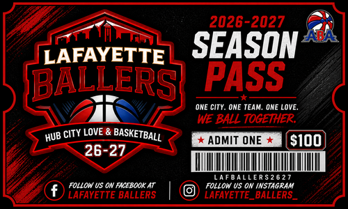LAFAYETTE BALLERS SEASON PASSES & SPECIAL OFFERS poster