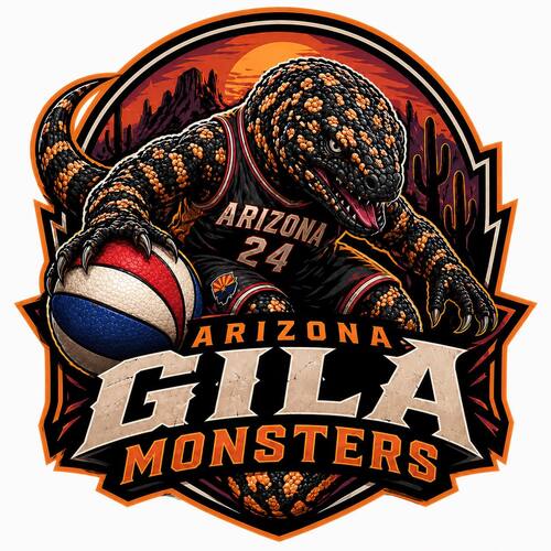 Arizona Gila Monsters vs Phoenix Nomads poster