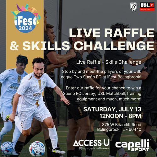 Sueno FC - Raffle poster