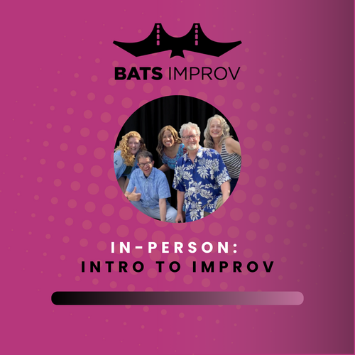 In-Person: Intro to Improv in Palo Alto with Sebastian Blue - 2/18/25 poster