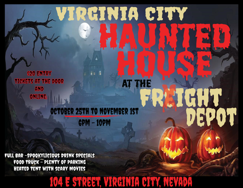 Virginia City Haunted House poster