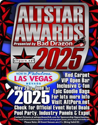 AltStar Awards 2025 June 1 Presented by Bad Dragon & AltStar Expo May 29-31  in Vegas poster