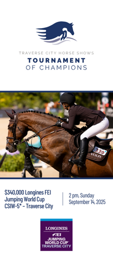 The Path to World Cup Glory | Longines FEI Jumping World Cup CSI5*-W Traverse City image