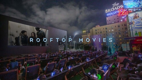 Sunset Boulevard : Hollywood Glam! Rooftop Cult Classic Screening image