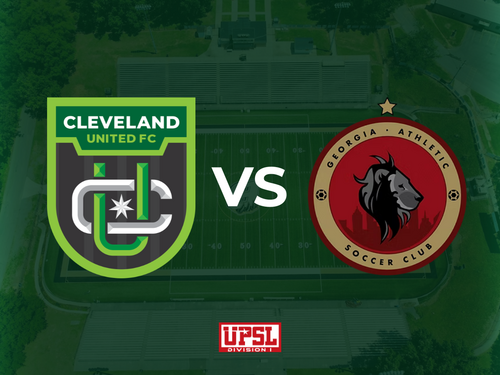 Cleveland United FC vs. Georgia Athletic SC poster
