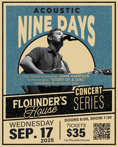 Nine Days Acoustic feat. John Hampson poster