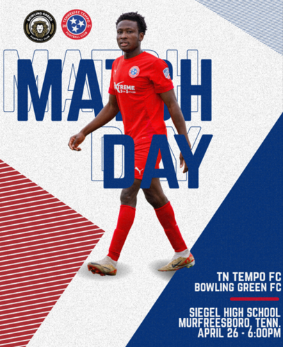 TN Tempo FC vs. Bowling Green FC poster