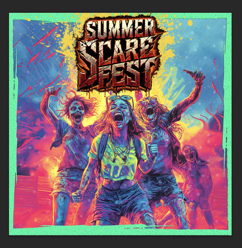 Summer Scare Fest 2025 poster