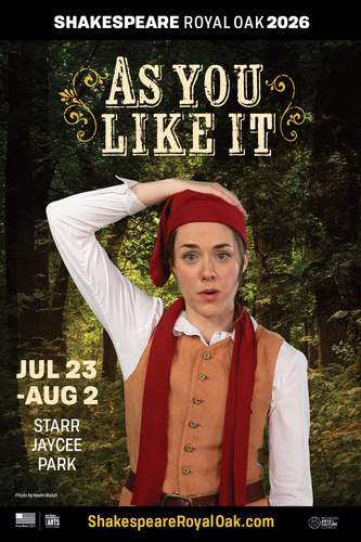 Shakespeare Royal Oak presents As You Like It poster