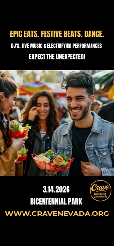 CRAVE NEVADA FESTIVAL  poster