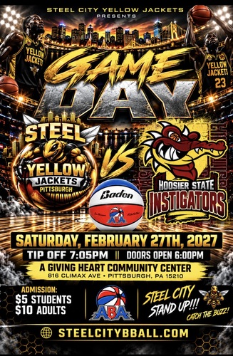 Steel City Yellow Jackets vs Hoosier State Instigators!🐝 poster