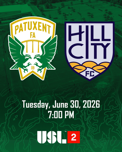 Patuxent FA vs Hill City FC USL 2 poster