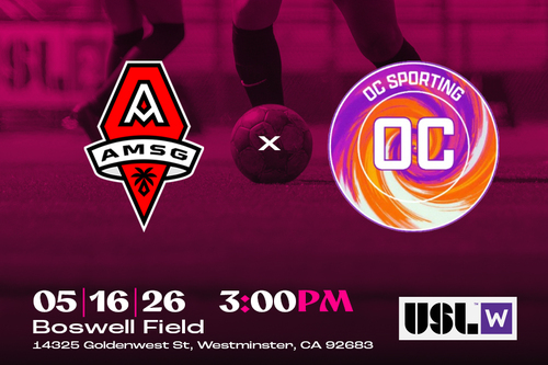 USL W - Match 1 v OC Sporting - HOME OPENER poster