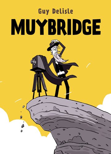 Booksmith presents: Guy Delisle / Muybridge poster