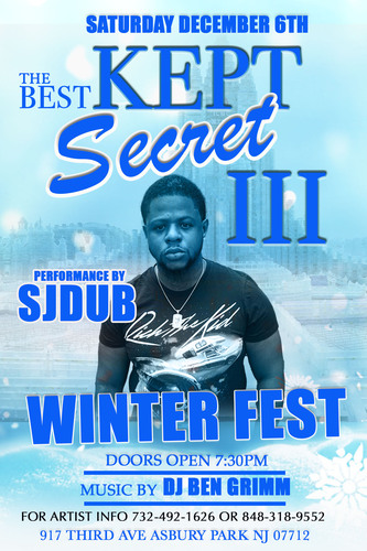 The Best Kept Secret III  Artist Showcase poster