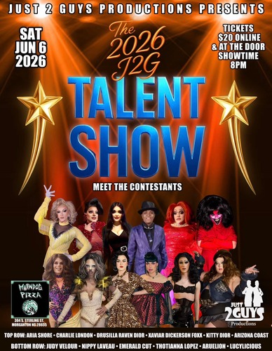 J2G  Moondog Talent Show poster