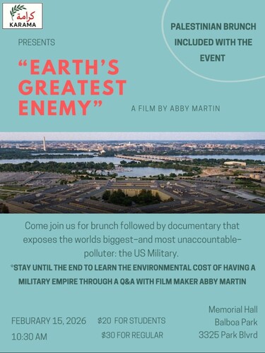 Abby Martin film “Earth’s Greatest Enemy” poster