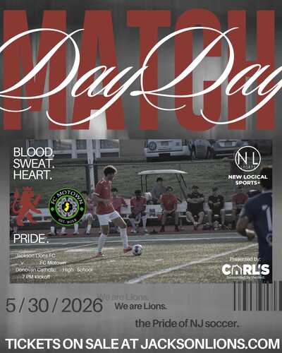 Lions FC v FC Motown - 5/30/2026  poster