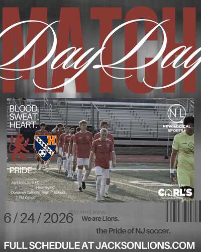 Lions FC v Hershey FC- 6/24/2026   poster