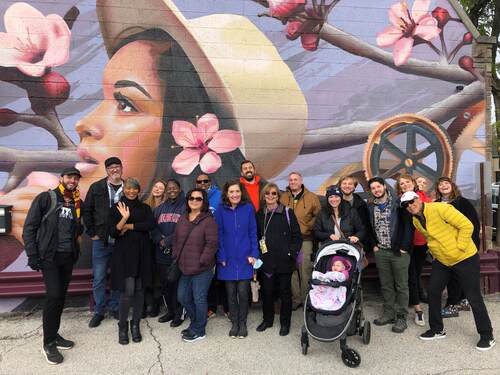 Downtown Berkley Walking Tour poster