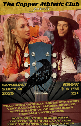 Dauzat St Marie @ The Copper AC poster