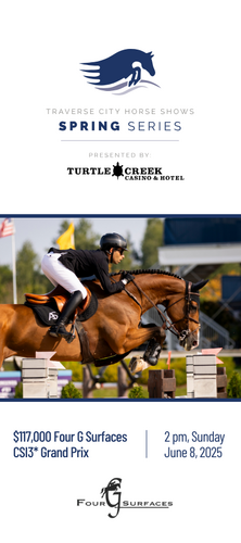 High-Stakes Horse Jumping | Four G Surfaces CSI3* Grand Prix image