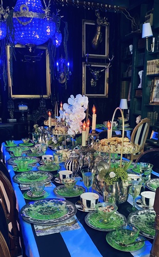 Haunted Mansion Victorian Halloween Tea Party 2025 poster