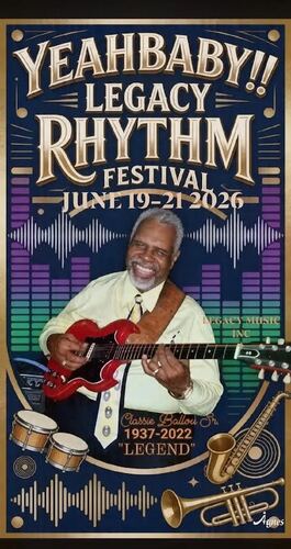 Legacy Rhythm Festival  FRIDAY poster