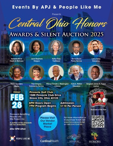 Central Ohio Honors Vendor Registration '25 poster