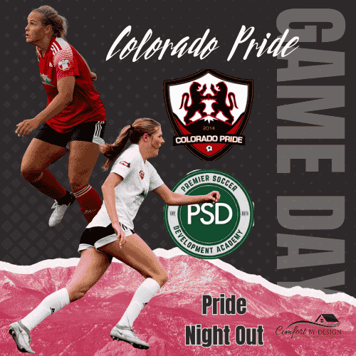 Colorado Pride vs. PSD Academy poster