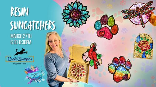 Resin Sun Catchers - Brighten Your Home with this adorable keepsake! poster