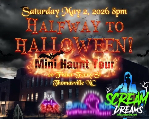 Spooky's Halfway to Halloween Mini Haunt Tour poster