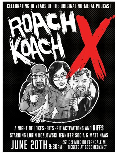 Roach Koach X | Podcast Show poster