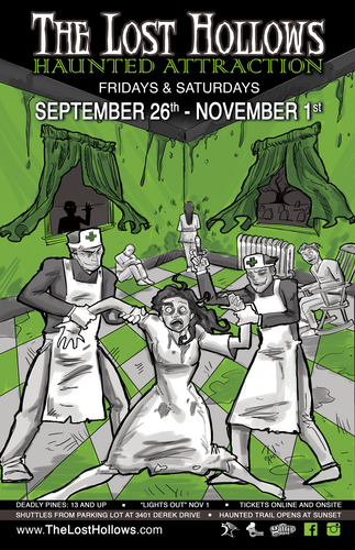 The Lost Hollows 2025 poster