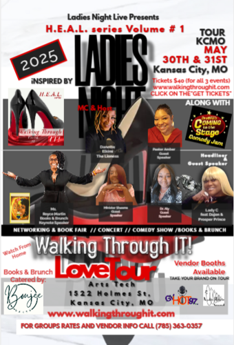 Kansas City, MO -Walking Through IT! Love Tour 2025 poster