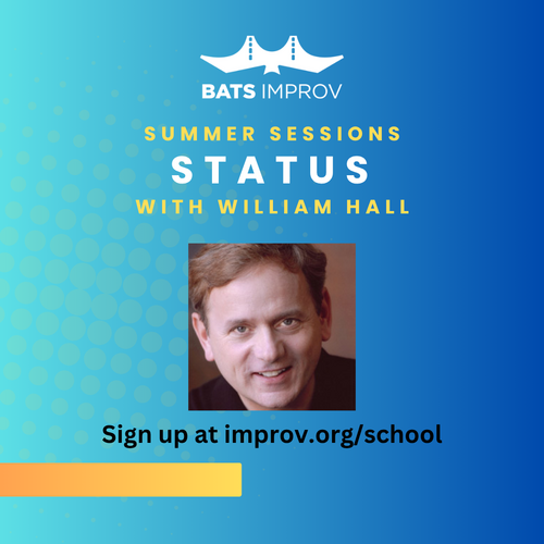 In-Person: Status with William Hall - 08/26/25 poster