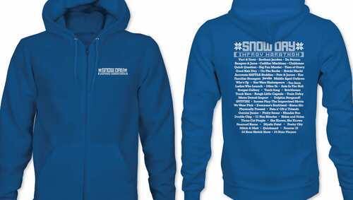 NEW Snow Day 18 Zip-Up poster