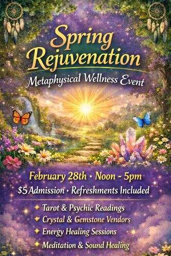 Spring Rejuvenation Wellness poster