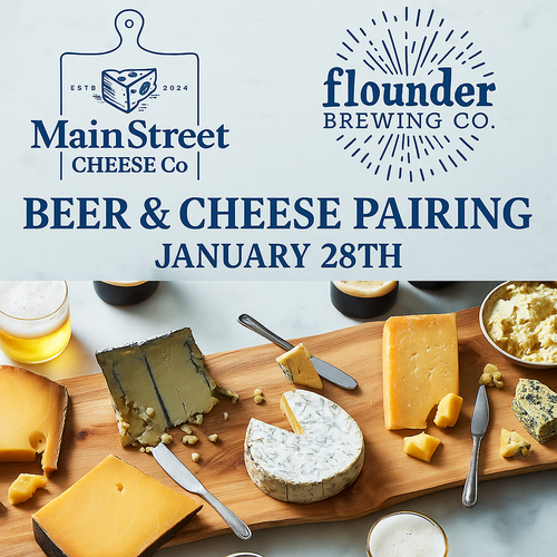 Beer & Cheese Pairing poster